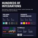 Elgato Stream Deck + XL – Customizable Control Platform With Macro Keys, Multifunction Dials, Touch Strip for Professional Systems & Production – USB-C for PC and Mac - 9