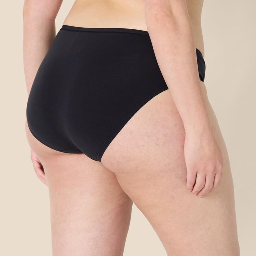 Amazon Essentials Women's Cotton Bikini Brief Underwear (Available in Plus Size), Pack of 10, Black/Grey Heather/Light Pink/White, 10 - 6