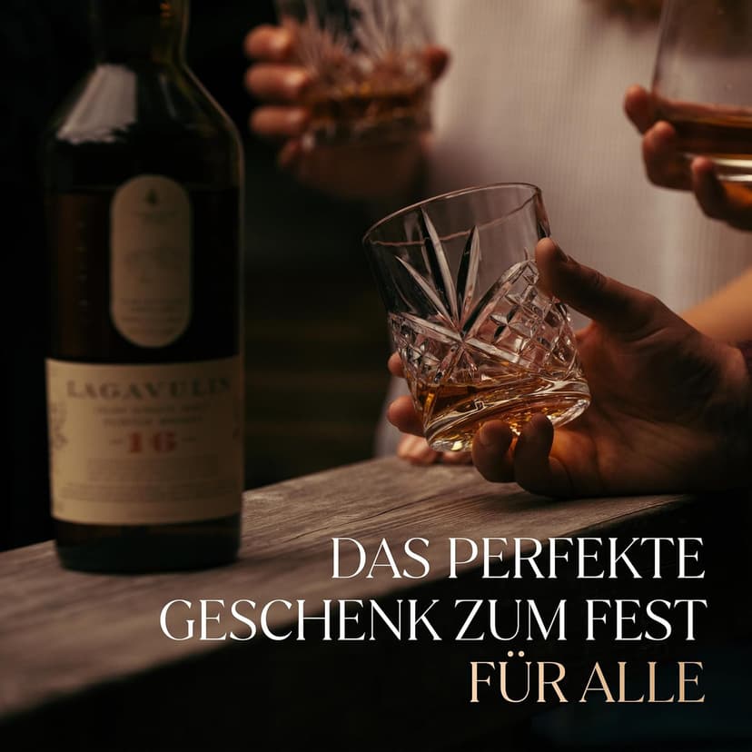 Lagavulin 16 Year Old Islay Single Malt Scotch Whisky | 43% vol | 70cl | Smoky & Intense | Peat-Rich | Sweet & Salty Single Malt | Aged in Oak Casks | Perfect for Whisky Lovers | with Gift Box - 8