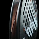 Bullpadel Vertex 04 25 Unstrung 370G Padel Racket Padel Racket Dark Grey - Orange - 9