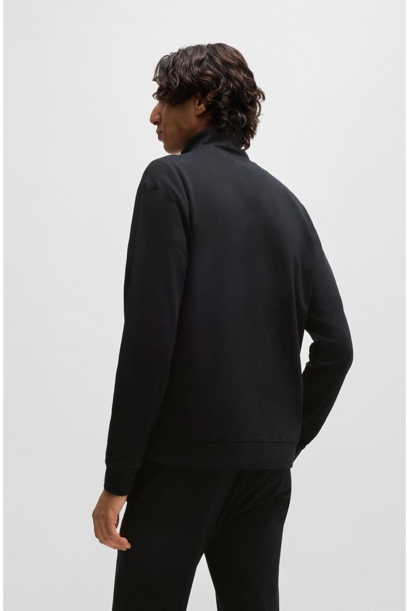 HUGO Men's Laze Zip Jacket 10261152 01 Loungewear jacket - 4