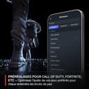 SteelSeries Casque Arctis Nova 3P Wireless - Appli Mobile Companion - Batterie 40h - Haut-parleurs magnétiques en néodyme - 2,4 GHz/Bluetooth - Micro détachable - PS5, PS4, PC, Switch, Mobile -Noir - 3
