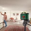 Bosch Cross line Laser UniversalLevel 360 with Premium Tripod + Universal clamp MM 3 (Vertical + Horizontal Laser Lines incl. 360° for Alignment Throughout the Entire Room, in Cardboard Box) - 5