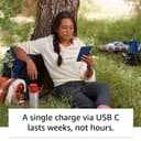 Certified Refurbished Kindle (2022 release) | The lightest and most compact Kindle, now with a 6", 300 ppi high-resolution display and double the storage, with ads, Denim - 4