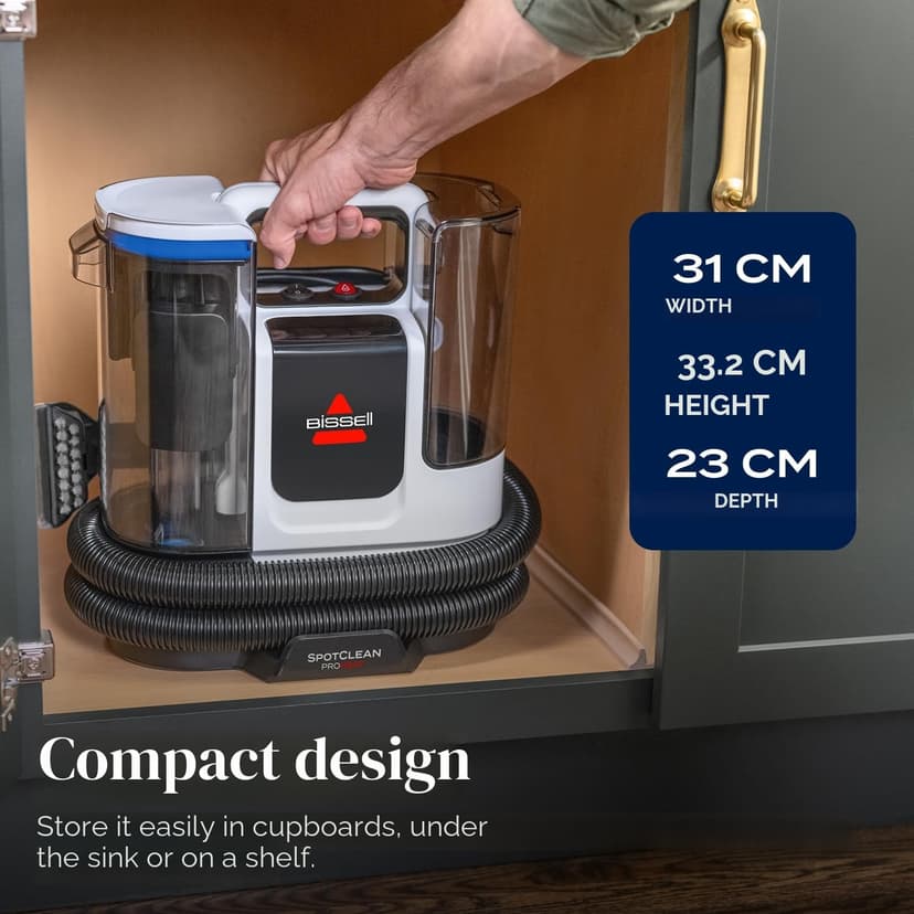 Bissell 3924N SpotClean ProHeat Advanced Carpet Cleaner, Grey - 5