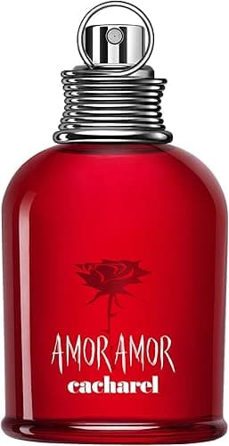 Cacharel Amor Amor Eau de Toilette, Captivating Fruity Floral Perfume for Women, Infused with Vibrant Pink Grapefruit, Blackcurrant, Romantic Jasmine & Sensual Vanilla, Long-Lasting Fragrance, 30ml