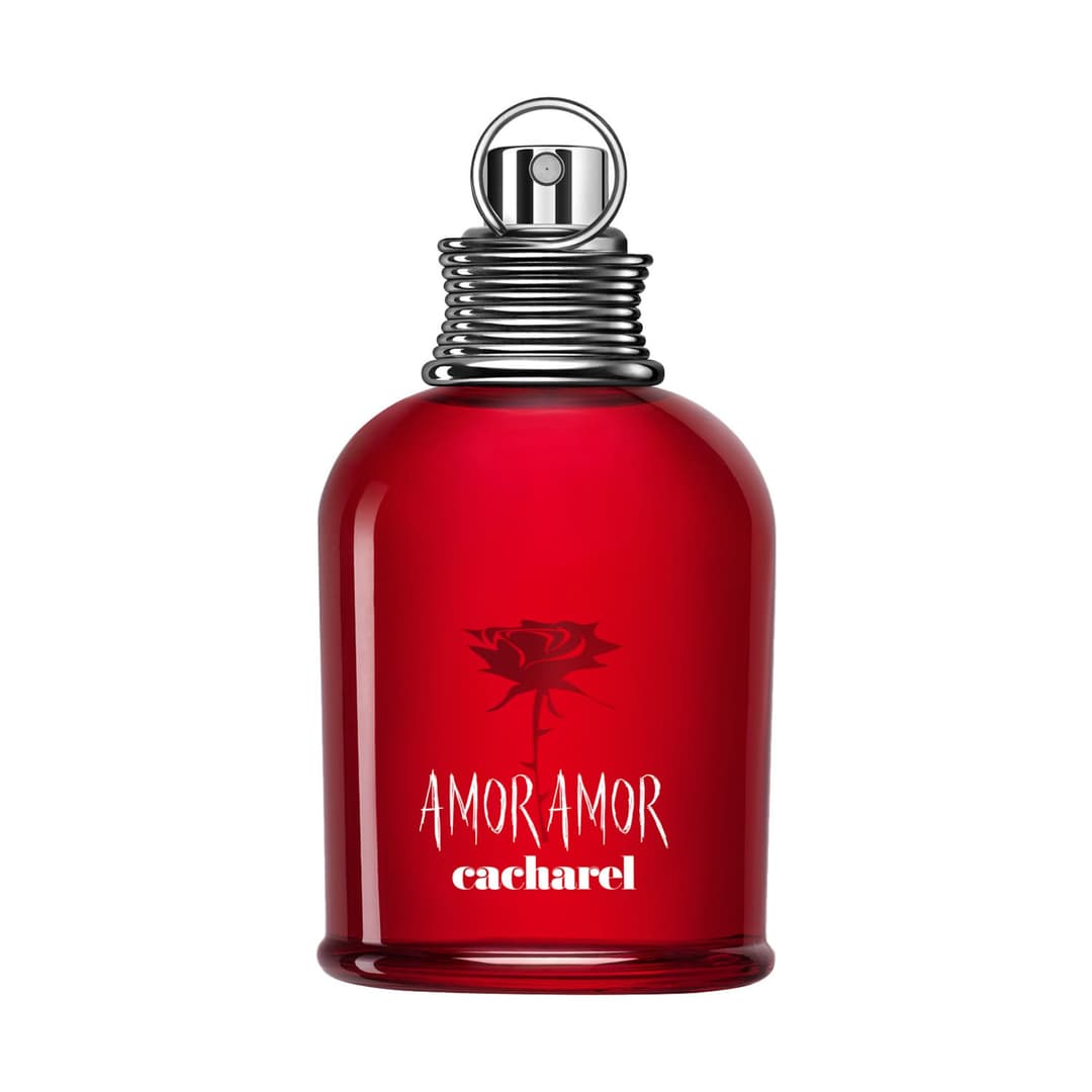 Cacharel Amor Amor Eau de Toilette, Captivating Fruity Floral Perfume for Women, Infused with Vibrant Pink Grapefruit, Blackcurrant, Romantic Jasmine & Sensual Vanilla, Long-Lasting Fragrance, 30ml