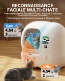 PETKIT PUROBOT MAX PRO 2 Litiere Chat Autonettoyante, Bac Litière Autonettoyante Nouvelle Amélioré avec Caméra, Entrée plus Grande,Wi-FI 2,4GHz&5GHz,Nettoyage et Suivi de Santé AI,pour Plusieurs Chats - 4