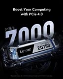 Lexar EQ790 4TB SSD, M.2 2280 PCIe Gen4x4 NVMe 1.4 Internal SSD, Up to 7,000MB/s Read, High-Performance Storage Internal Solid State Drive for AI Rendering, 4K Video Editing, PC & PS5 Gaming - 2