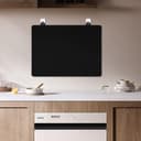 NVGFTG Hob Cover 62 × 53 cm Hob Cover One Piece Kitchen Cover Plate with Hook Hob Cover Plate for Ceramic Hob Cover Hob Induction Protective Mat Black - 5