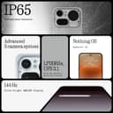 Nothing Phone (4a) Pro - 50 MP Triple Camera with Up To 140X ultra Zoom, Metal Unibody Smartphone, Long Lasting Battery and 50W Fast Charge, 144Hz AMOLED Display and Glyph Bar, 8GB + 128GB - Black - 4