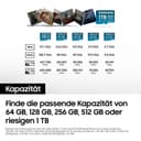 Samsung EVO Select (2024) microSD card + SD adapter, 256GB, Memory card for smartphone and tablet, UHS-I U3, 4K UHD, Full HD, 160 MB/s Read, MB-ME256SA/EU - 8