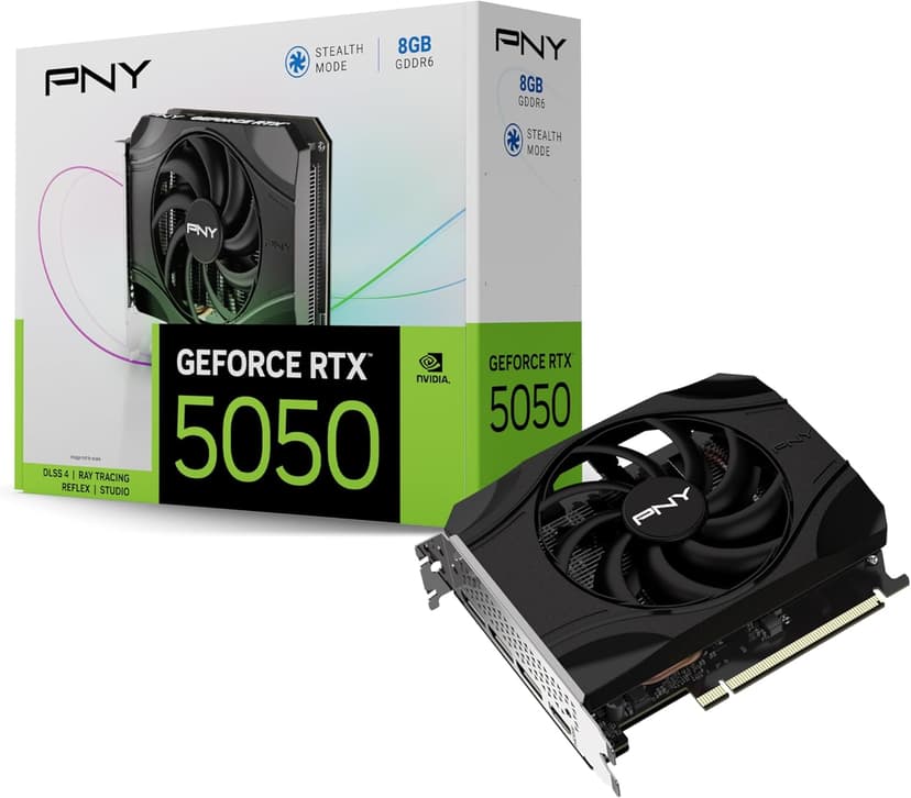 PNY GEFORCE RTX™ 5050 8GB Single Fan DLSS 4 - 1
