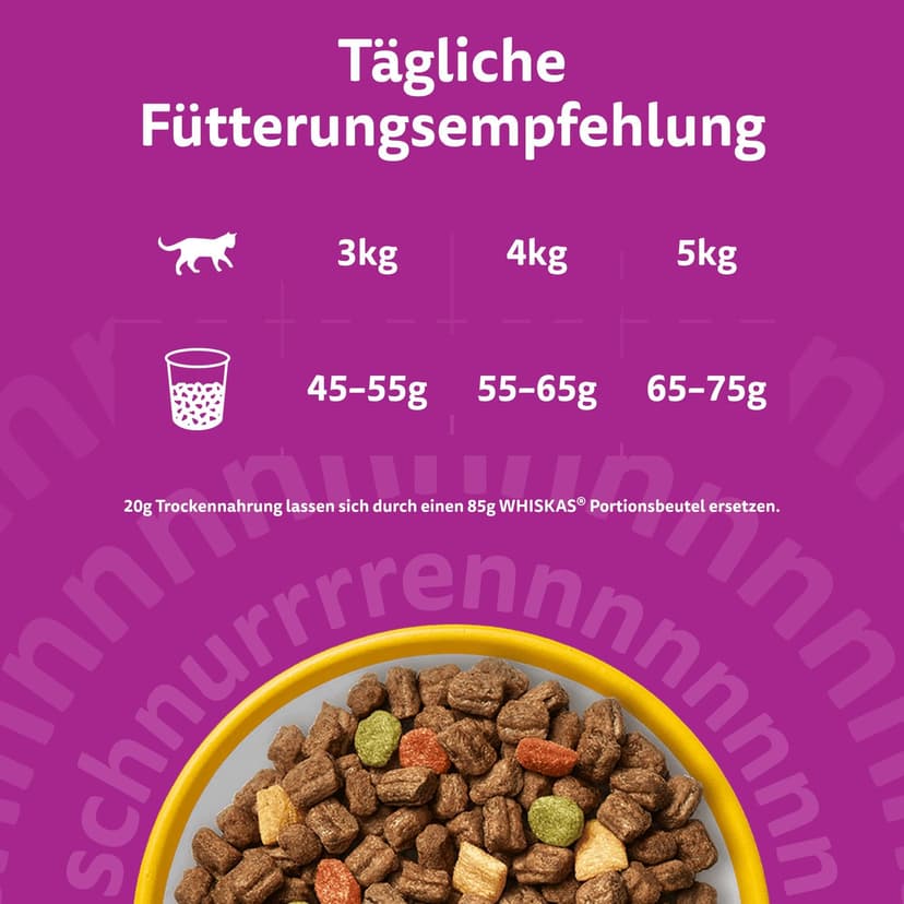 Whiskas Senior Cat Food Dry Food for Older Cats From 7 Years (6 x 1,9 kg) - 4