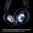 SteelSeries Casque Arctis Nova 3P Wireless - Appli Mobile Companion - Batterie 40h - Haut-parleurs magnétiques en néodyme - 2,4 GHz/Bluetooth - Micro détachable - PS5, PS4, PC, Switch, Mobile -Noir - 6
