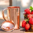 Pure Copper Pitcher for Ayurvedic Health Benefits 1.5 Liter Handcrafted Copper Water Jug with Matching Lid | for Serving More Water with Family - 4