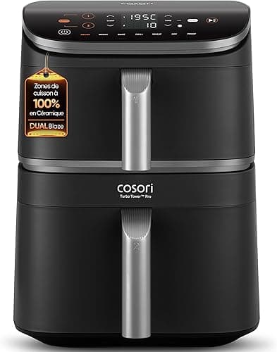 COSORI Air Fryer 10.8L Turbo Tower Pro,Friteuse sans huil…