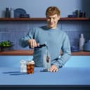 Sodastream - Set of 6 x Pepsi Max concentrates, sugar-free, 100% original flavour, with measuring cap, 6 x 440 ml. - 9