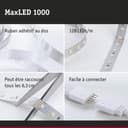 Paulmann MaxLED 71249 Bande 1000 LED Blanc Neutre Bande Individuelle 2,5m 18W 1100lm/m 128 LEDs/m 4000K - 4