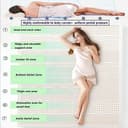 100% Natural Latex Mattress Natural Latex Mattress Home Single Double Mats with Cover Twin Full Size,Thickness,4in,90x220cm(35x87in) - 7