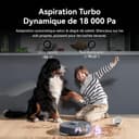 NARWAL Freo Z10 Ultra Robot Aspirateur Laveur, Balai Intelligent 18000Pa - Extension Serpillère Dynamique, Système Anti-Enchevêtrement, Nettoyage Humide/Sèche, Station Tout-en-Un - 5