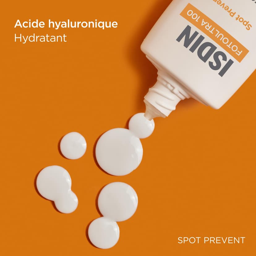 ISDIN Fotoultra 100 Spot Prevent SPF 50+ (50 ml) | Crème Solaire pour Aider à Prévenir les Taches sur le Visage - 8