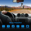 Dash Cam Front with 32G SD Card, BOOGIIO 1080P FHD Car Driving Recorder 3'' IPS Screen 170°Wide Angle Dashboard Camera Aluminum Alloy Case, WDR G-Sensor Parking Monitor Loop Recording Motion Detection - 2