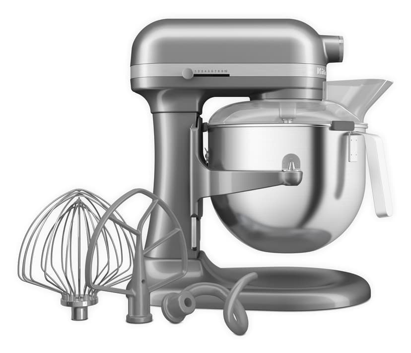 KitchenAid HEAVY DUTY LIFTING BOWL PASTRY ROBOT 6.6L - SILVER GREY 5KSM70JPXECU - 1