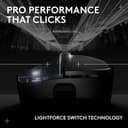 Logitech G PRO X SUPERLIGHT 2 DEX LIGHTSPEED Wireless Gaming Mouse, East Europe Packaging, 60g Pro-Grade Lightweight Mouse, 44k DPI Sensor, 8K Polling, USB-C, PC/Mac - Black - 7
