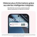 Google Nest Cam Intérieur (Filaire, 3e génération) - Caméra de sécurité intérieure avec vidéo 2K - Fonctionne avec Google Home - Neige - 4