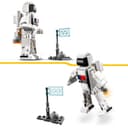 LEGO 31134 Creator 3 in 1 Space Shuttle Toy to Astronaut Figure to Spaceship, Building Toys for Kids, Boys, Girls Aged 6 and up, Creative Gift Idea - 4