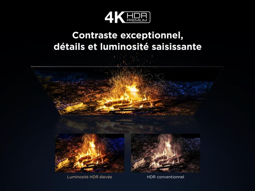 TCL 55Q6C QD-Mini LED TV, 4K HDR Premium 1000nits, Smart TV alimenté par Google (Dolby Vision IQ et Atmos, système Audio Onkyo 2.1, Motion Clarity Pro 144Hz, contrôle Vocal Mains Libres) - 7