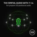 Razer BlackShark V3 Pro for PlayStation - Wireless Active Noise Cancellation Esports Headset ANC - TriForce 50 mm Drivers - HyperSpeed 2,4 GHz - THX Spatial Audio - PS5/PC | White - 7