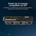 ASUS Prime NVIDIA GeForce RTX 5060 OC Edition, Graphics Card 8GB GDDR7, 128 Bit, PCIe 5.0, 3 Axial-Tech Fans, 1 HDMI 2.1, 3 DisplayPort 2.1, GPU Tweak III, Black, PRIME-RTX5060-O8G - 3