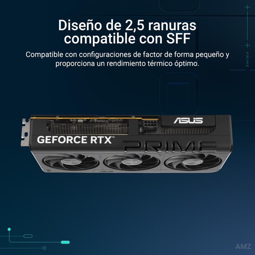 ASUS Prime NVIDIA GeForce RTX 5060 OC Edition, Graphics Card 8GB GDDR7, 128 Bit, PCIe 5.0, 3 Axial-Tech Fans, 1 HDMI 2.1, 3 DisplayPort 2.1, GPU Tweak III, Black, PRIME-RTX5060-O8G - 3