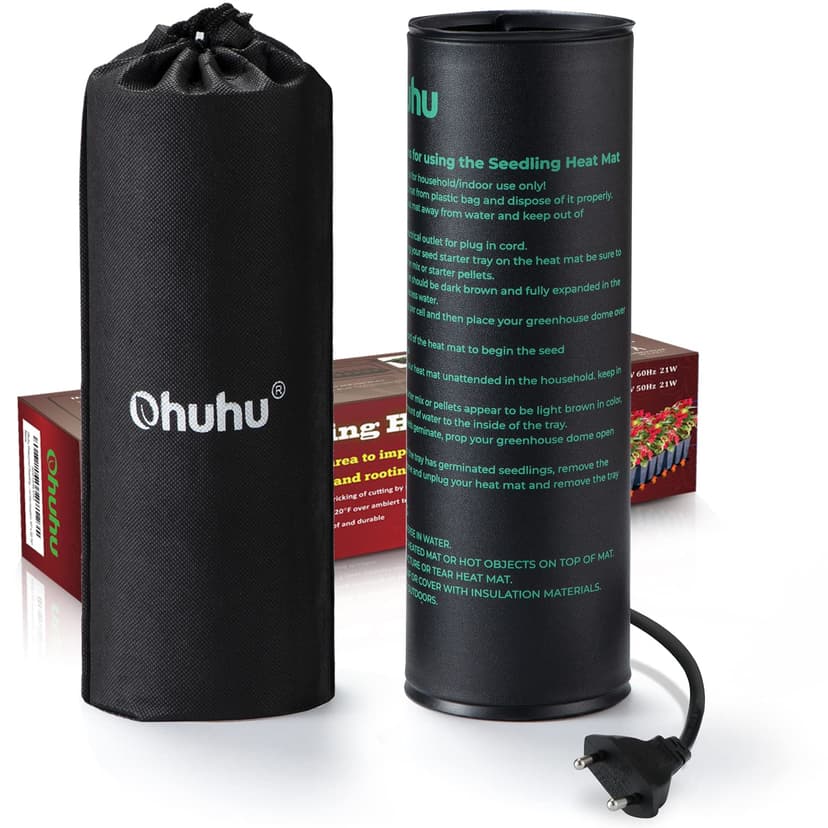 Ohuhu Seedling Heat Mat 2 Pack - 7