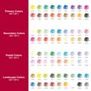 Tombow ABT-18P-5 Dual Brush Pen Lot de 18 Feutres pinceau à deux pointes Couleurs Pastels - 6