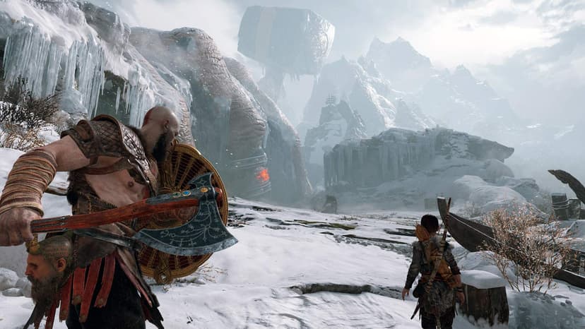 Sony, God Of War PS4, 1 Joueur, Version Physique avec CD, En Français, PEGI 18+, Jeu pour PlayStation 4 - 2