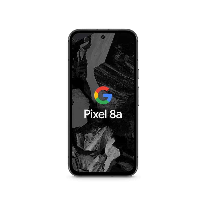 Google Pixel 8a – Smartphone Android débloqué avec Module Photo Pixel avancé, Une journée complète d'autonomie et Une sécurité Robuste – Noir Volcanique, 128GB - 2