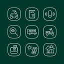 Green Cell Batterie de rechange gel AGM 12 V 20 Ah Rechargeable Pile scellée au plomb acide Batterie de remplacement sans entretien Batterie de rechange pour moto électrique, fauteuil roulant, chariot - 4