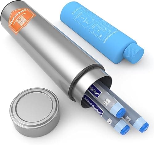 DISONCARE 60H Insulin Cooler Travel Case Medicine Cool Bag EpiPen Diabetic Cooler Organizer Case with QR Medical Alert Tag-Save Important Info