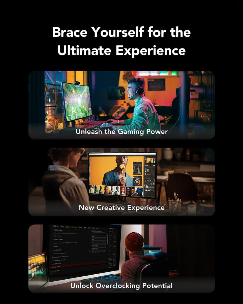 Lexar ARES Gen2 RGB DDR5 RAM 32GB Kit (2x16GB) 6400MHz CL30, 288-Pin UDIMM Desktop Memory, PC Gaming Computer Memory, for Intel XMP 3.0/AMD EXPO/CL30-38-38-76/1.4V - 6