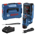 Bosch Professional 12V System Wall Scanner D-tect 200 C (12V battery, detection of (non-) live cables, metal, plastic pipes, wooden studs and cavities, USB-C™ Cable, L-BOXX) - 1