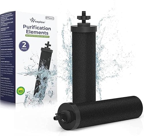 Weeplow® O'Pure 2-2 Filtres pour Systèmes de Filtre à Eau…