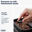 De'Longhi Magnifica Start ECAM220.60.B, Fully Automatic Bean to Cup Coffee Machine with 4 One-Touch Recipes, Soft-Touch Control Panel, Auto Milk, 1450W, Black - 3