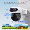 EZVIZ C90 Dual Lens 8MP (4MP+4MP) WiFi Outdoor Security Camera, 360° Surveillance Cameras, CCTV Cameras, Colour Night Vision, AI Person/Vehicle Detection, Two-Way Audio, Alexa, Waterproof - 3