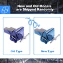 Heavy Duty Swivel Workshop Bench Vice Clamp, 6 Inch 150mm 12Kg Universal Table Workbench for Tool Material Clamping Fixing, Rotatable Engineer Table Bench (6 Inch 12KG) - 8