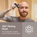 Philips Head Shaver Pro 9000 Series - Skull Shaver for Men and Women, 360° Flexing Head & ComfortCut Blades for Clean Shave, Gentle on Skin, Model HS9980/15 - 3
