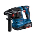Bosch Professional GSB 18V-50 Cordless Impact Wrench & GBH 185 Cordless Hammer Drill & GWS 18V-8 Battery Grinder & 3 x GBA 4.0 Ah Battery + GAL 18V-40 Charger & M-Bag Case in Cardboard Box - 3