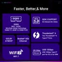 ASUS Intel ROG Strix Z890-E Gaming WiFi ATX motherboard, 18+1+2+2 power stages, DDR5 slots, PCIe 5.0 w/ full support for next-gen GPUs, seven M.2 slots, WiFi 7, AI Overclocking, AI Networking II - 4